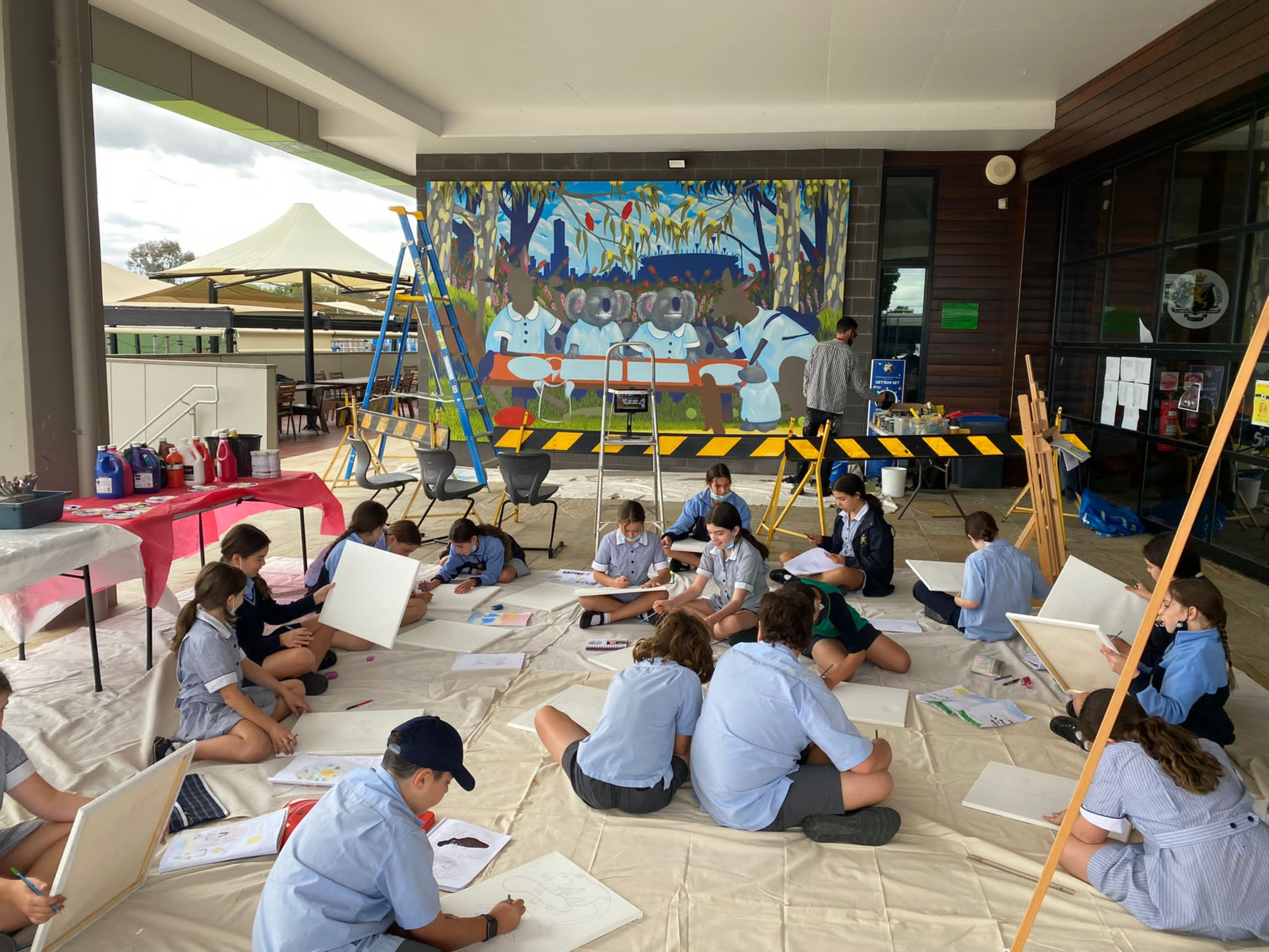 Picnic Lunch production by Glen Downey in Melbourne