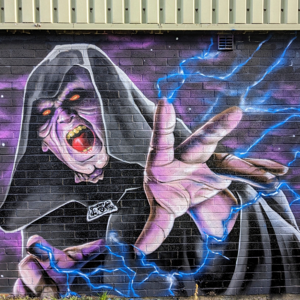 The Emperor Star Wars Theme by Jaksta Art in Swindon